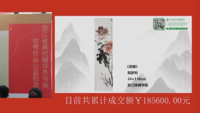 省高校辅导员优秀书画作品首次公益拍卖助学云南景东