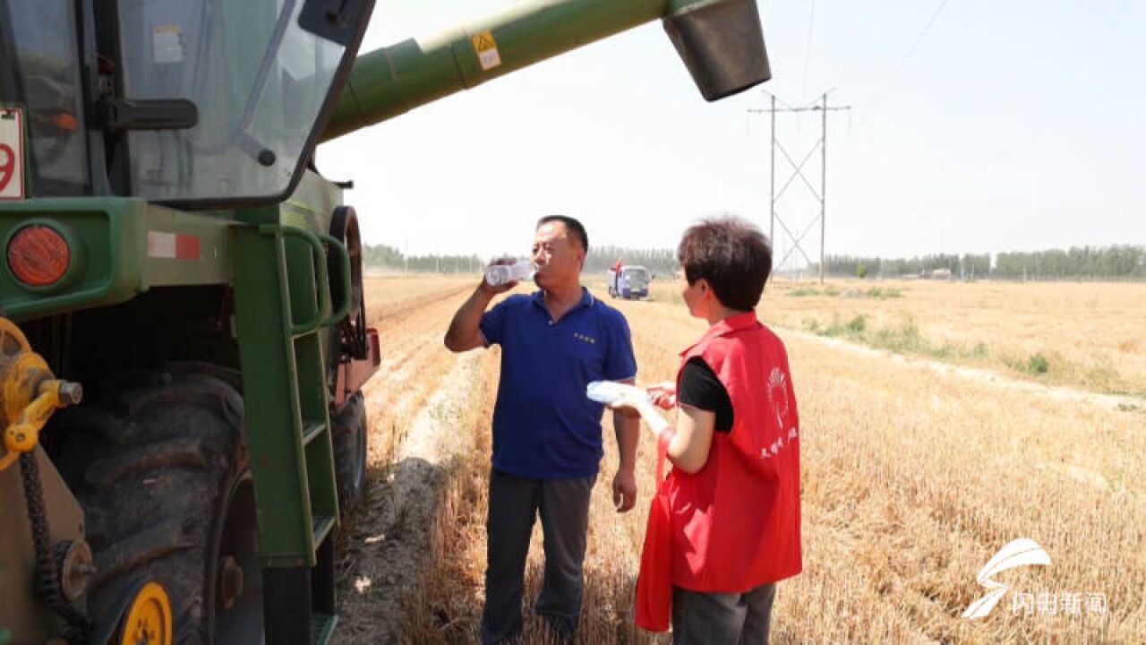 临邑:田间地头送“清凉” 20余处户外劳动者服务站点敞开服务