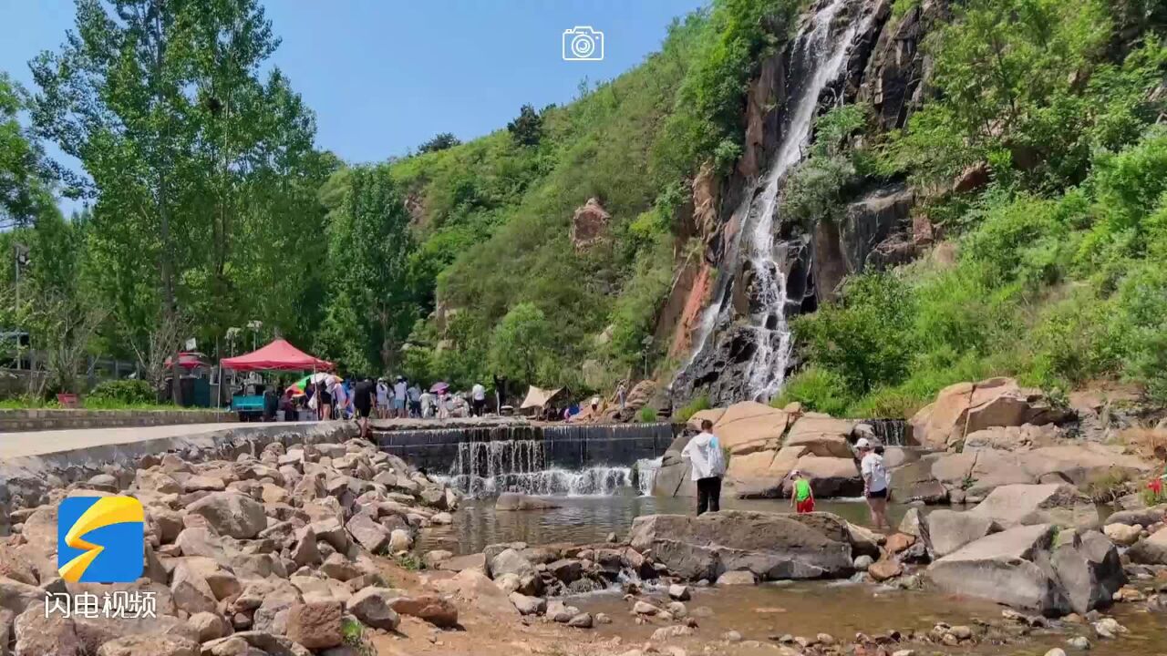 端午假期近郊游 | 藏在济南市南部山区的避暑胜地——黄巢瀑布