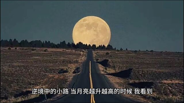 海边观月,当月亮升起来的时候