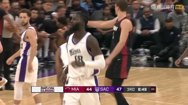 NBA夏季联赛 热火vs国王全场回放