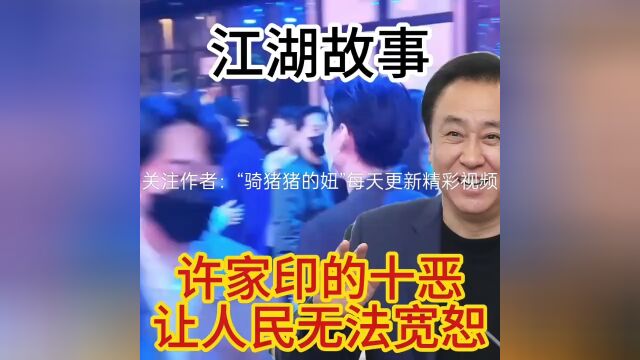 许家印的十宗罪,让人民无法原谅