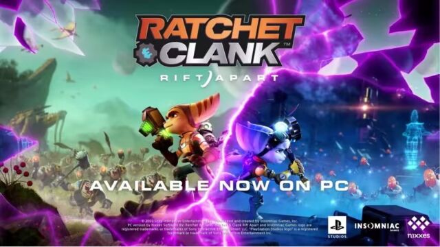 《瑞奇与叮当 时空跳转/Ratchet & Clank: Rift Apart》游戏宣传视频