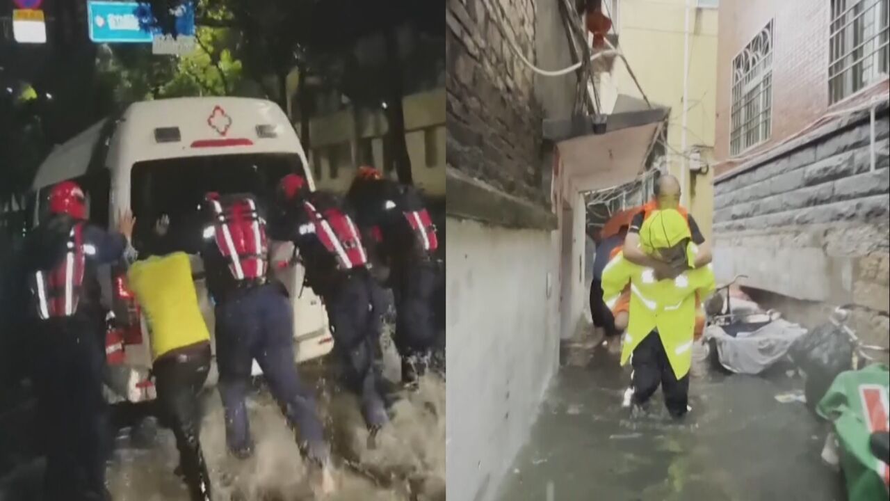 致敬守护者!台风“杜苏芮”过境 他们是风雨中的美丽身影