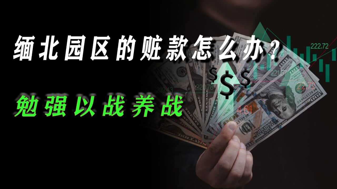 同盟军在园区缴获赃款如何处理?上次带走刘家5亿,勉强以战养战