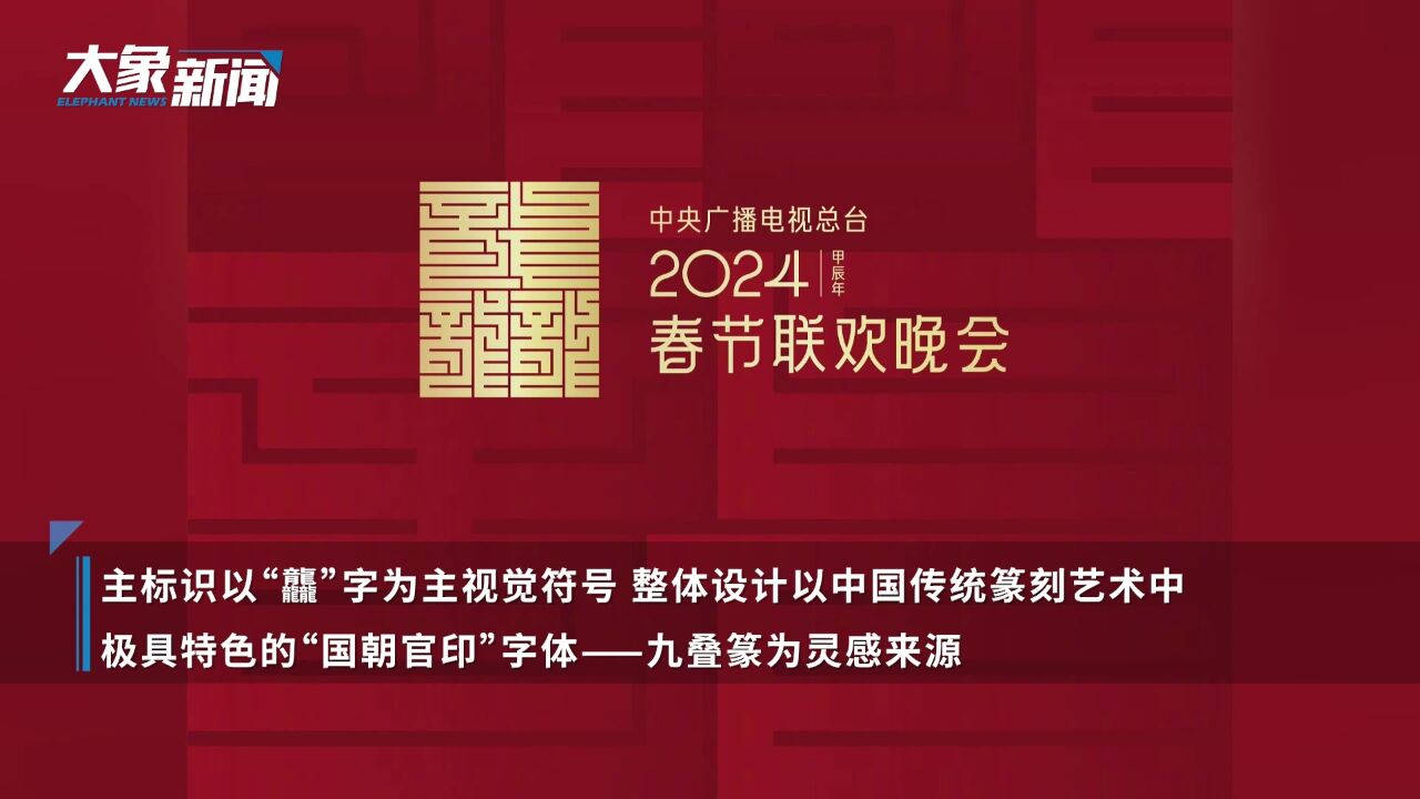 2024年总台春晚主题、主标识发布,龙行龘龘应该怎么读