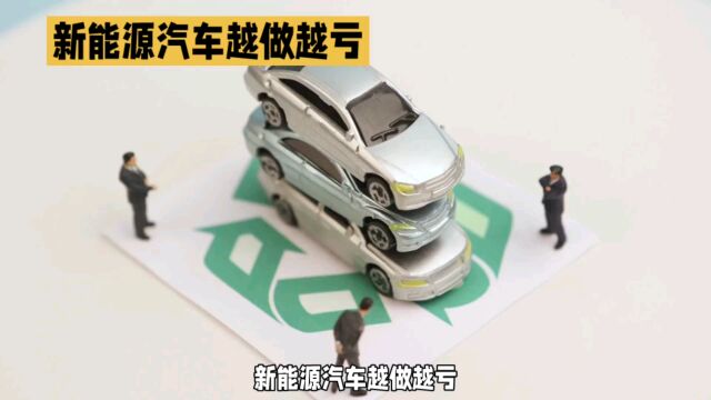 新能源汽车亏损,电动车盈利独好