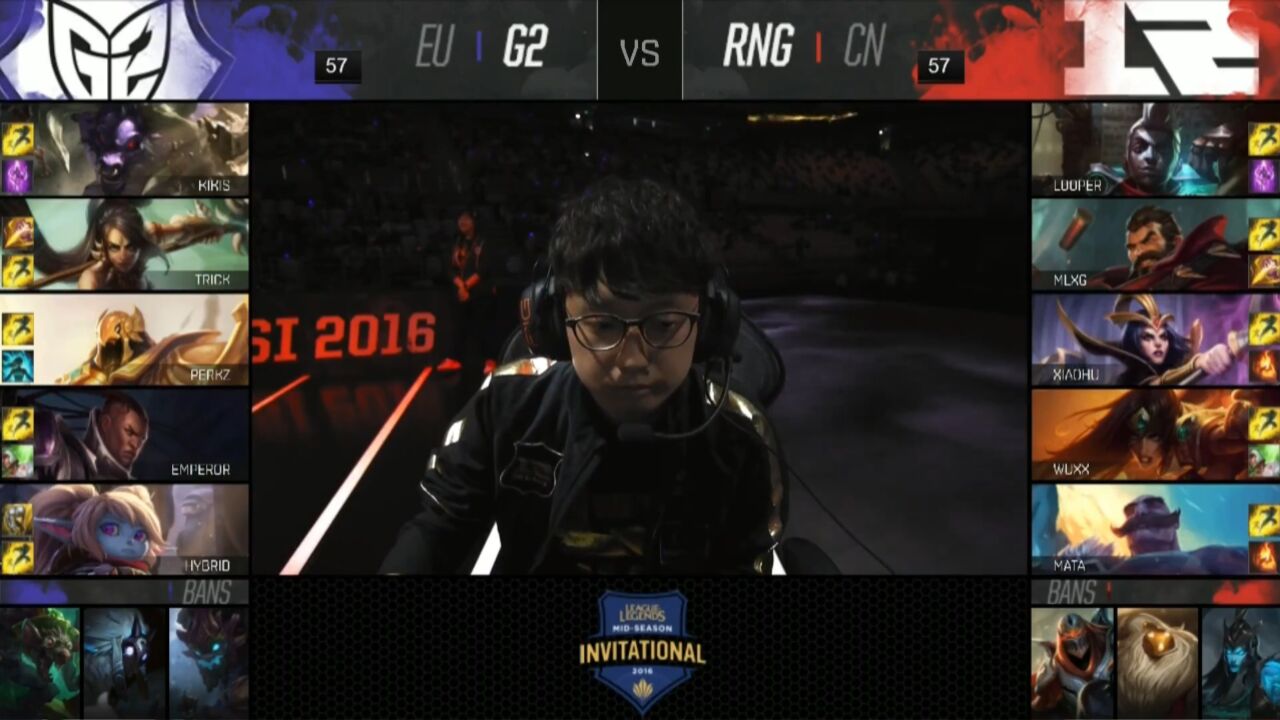 【2016MSI】小组赛 G2 vs RNG