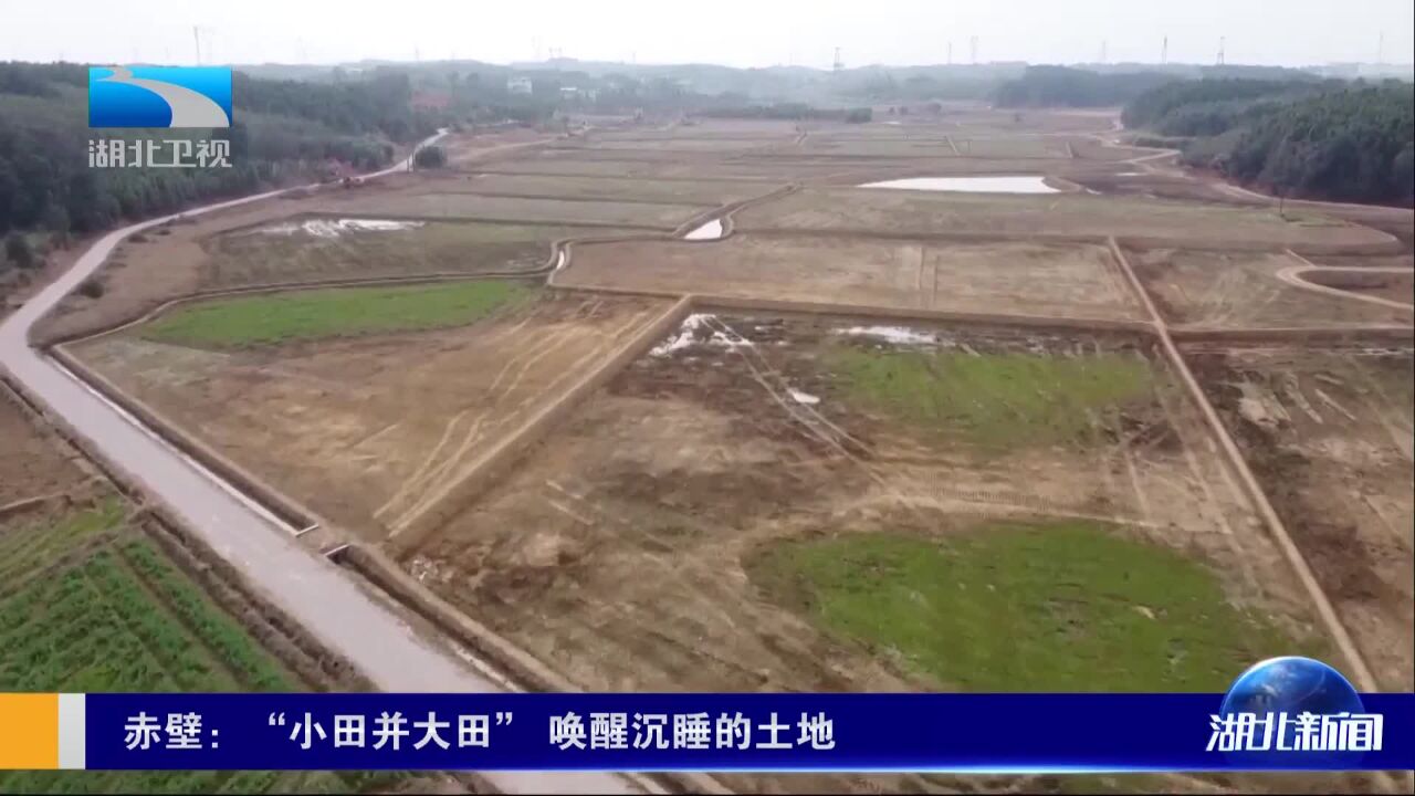 赤壁:“小田并大田” 唤醒沉睡的土地