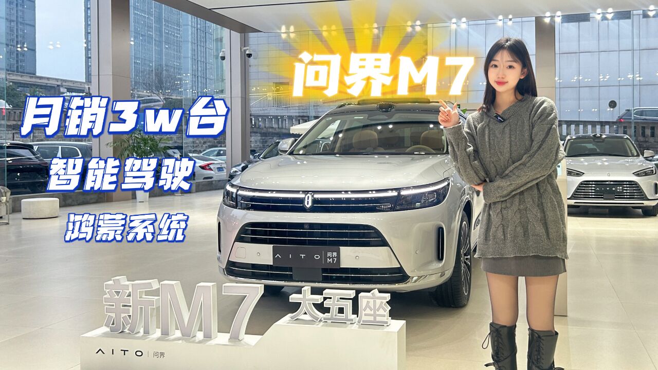 这就是问界M7月销3w台的理由