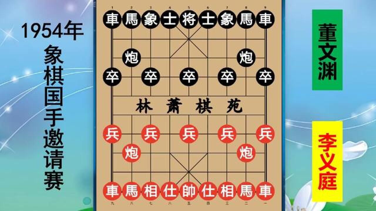 全国冠军大战八省棋王,李义庭与董文渊唯一之战,精彩亦珍贵!