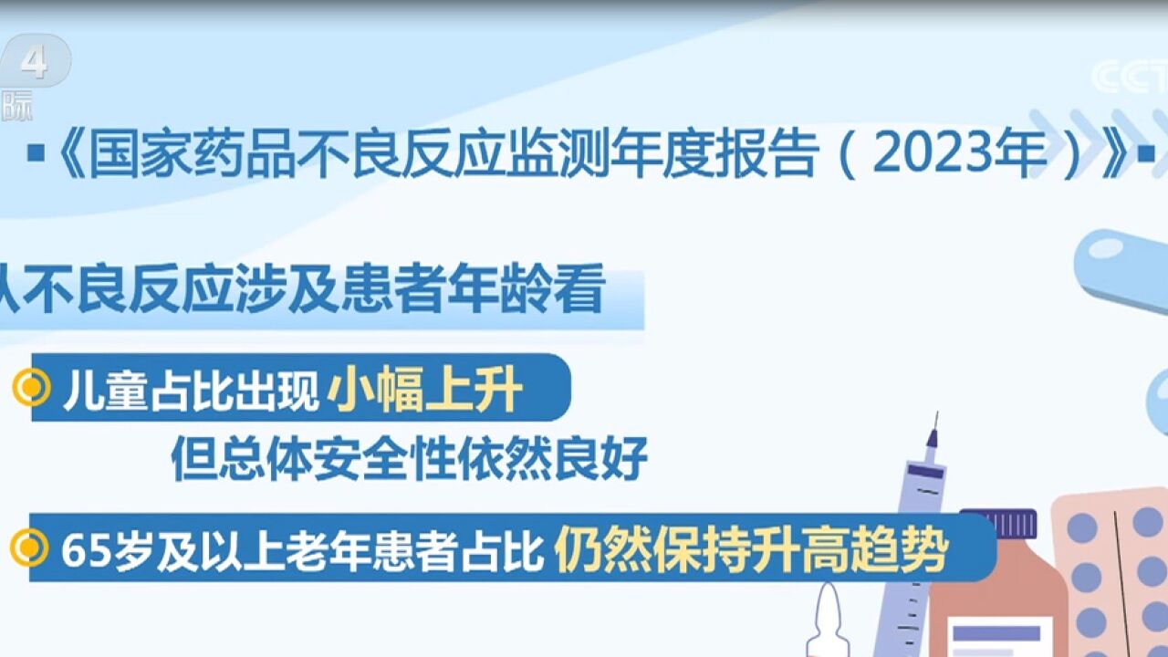 快讯!《国家药品不良反应监测年度报告(2023年)》发布