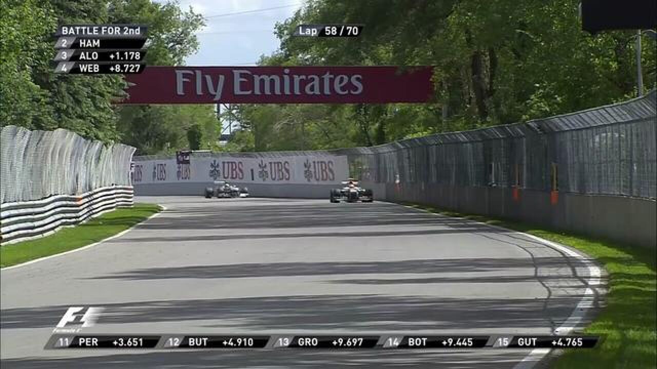 F1 2013 加拿大站神仙打架