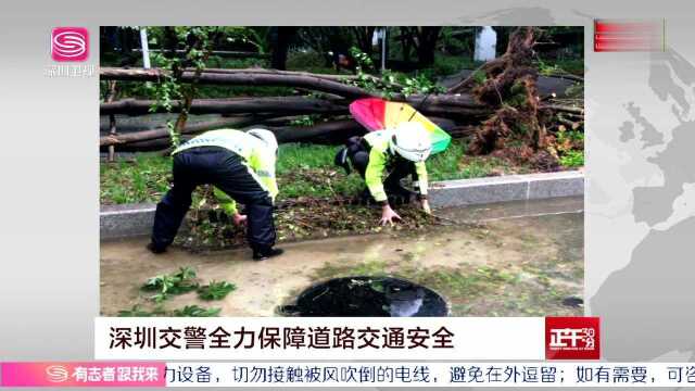 深圳交警全力保障道路交通安全