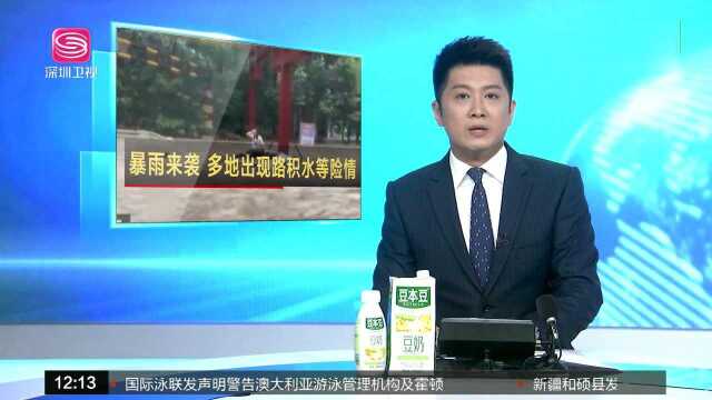 江西宜春明月山风景区爆发山洪 消防5小时营救118名游客