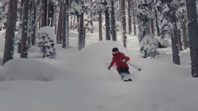 荒原雪地脚踏雪板一路驰行,这样的自由的生活你慕了吗