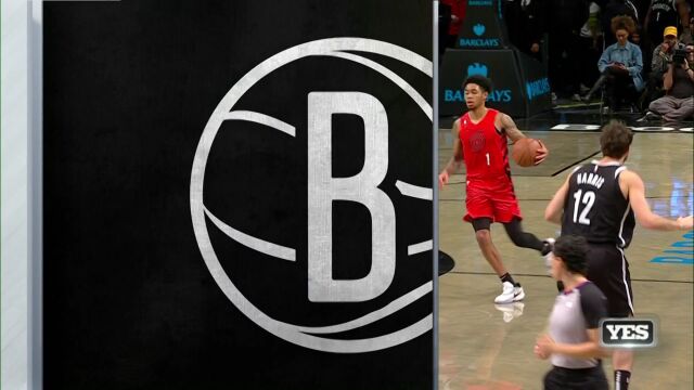 NBA常规赛：开拓者vs篮网第3节英文原声回放