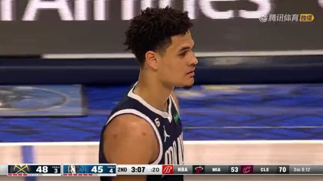  NBA常规赛：掘金vs独行侠第2节中文解说回放
