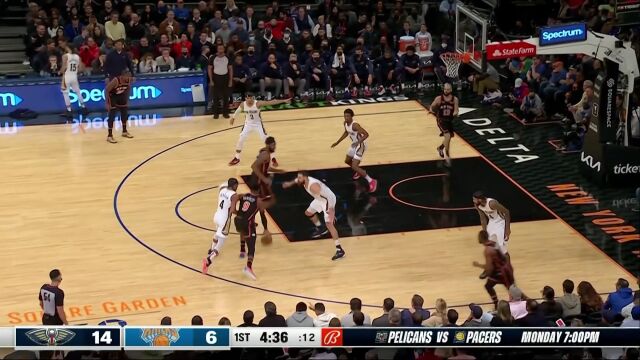 回顾鹈鹕vs尼克斯对战记录 尼克斯士气正旺欲取五连胜