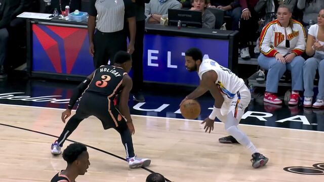 难度系数五颗星 欧文闪转腾挪滞空上篮打进还有加罚