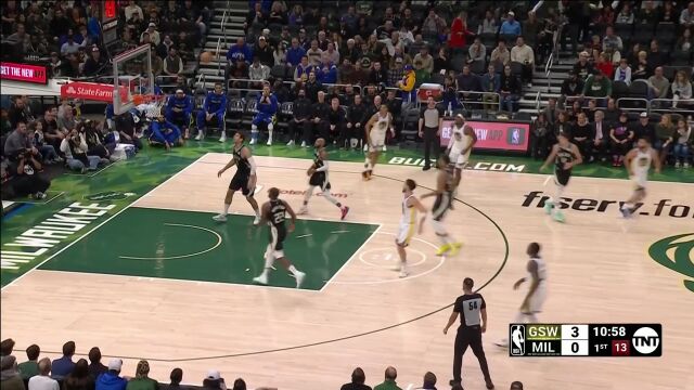 佛祖开场就手热 汤普森连续中投连取4分