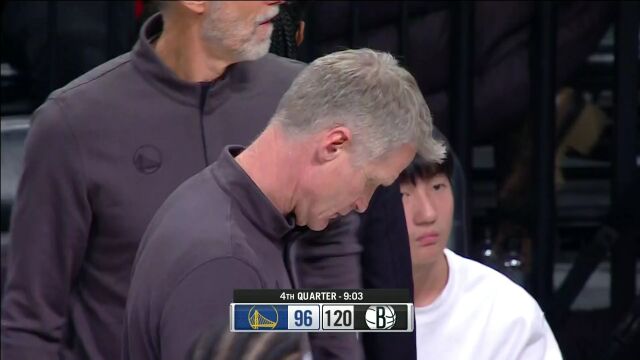 勇士vs篮网第4节中文解说回放