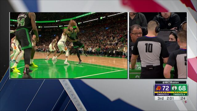 NBA常规赛：太阳vs凯尔特人第3节中文解说回放