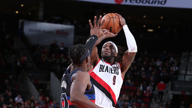 格兰特vs活塞集锦 爆砍36+2五记三分穿云射日