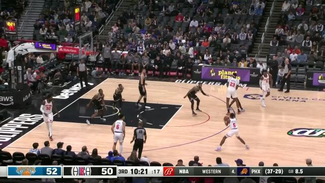 没有一丝犹豫 奎格利外线三分手起刀落