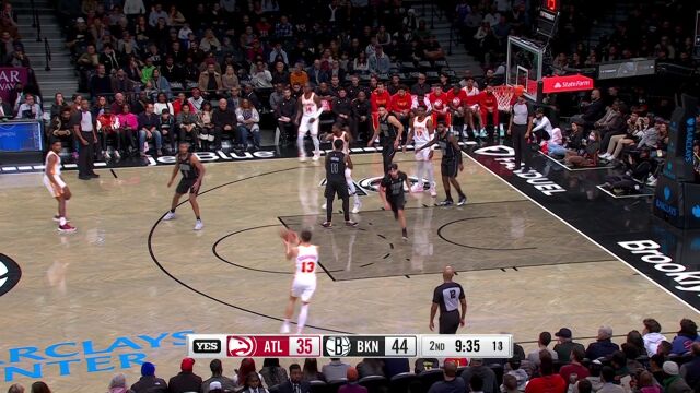 比投三分是吧？博格丹诺维奇连续两次手起刀落