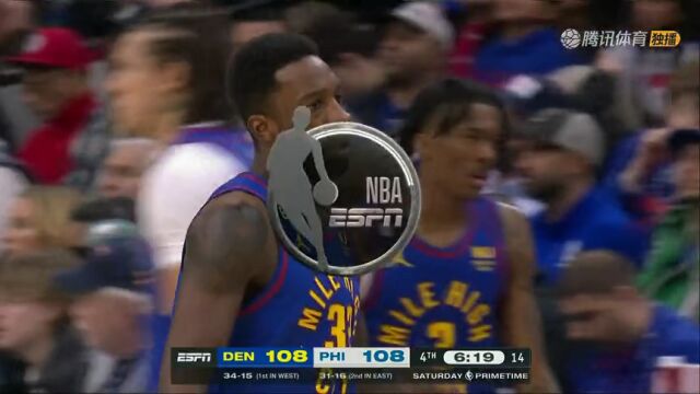 掘金vs76人第4节英文原声回放