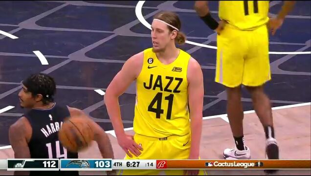 爵士vs魔术第4节英文原声回放