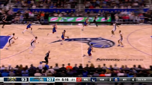 空中滑翔机！波尔甩开膀子加速上篮一鼓作气