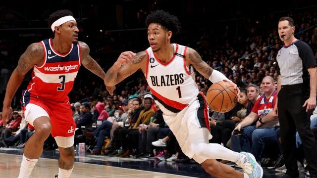 NBA·开拓者20分逆转奇才