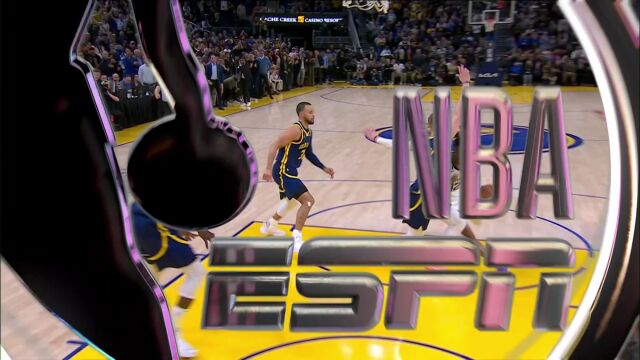 NBA常规赛：灰熊vs勇士第4节英文原声回放