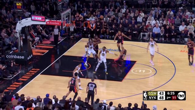 手感来了防不住 布伦森里突外投连得5分