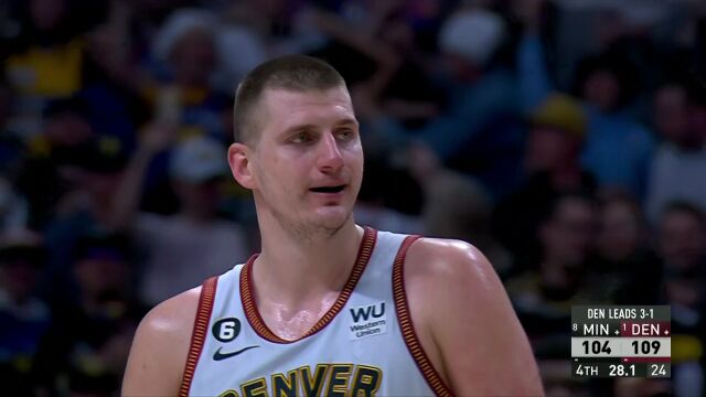 森林狼vs掘金英文原声全场回放