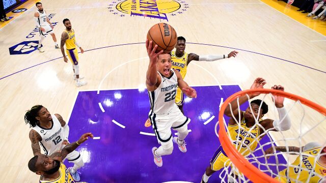 贝恩vs湖人集锦 15+5+2独木难支难以救主