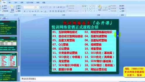 五个线上营销