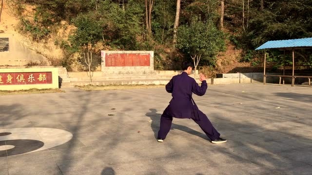 12.31和泽书院梁继开陈氏老架一路太极拳_腾讯视频