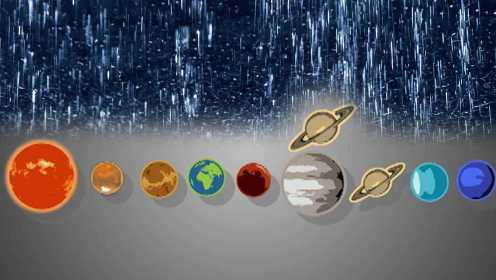 太阳系8大行星下雨都什么样？金星下硫酸，火星下干冰！