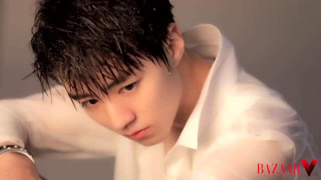 【王俊凯】【TFBOYS王俊凯】时尚芭莎王俊凯单人封面