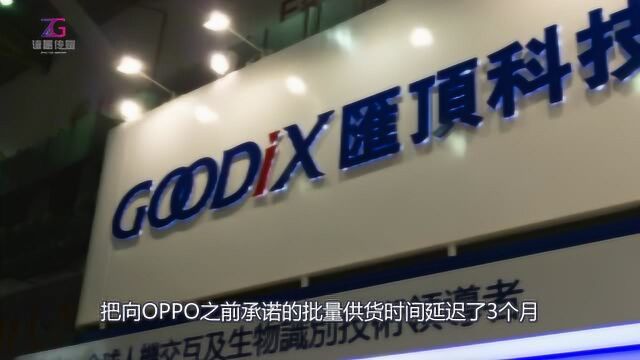 汇顶科技回应被OPPO 封杀 深表歉意