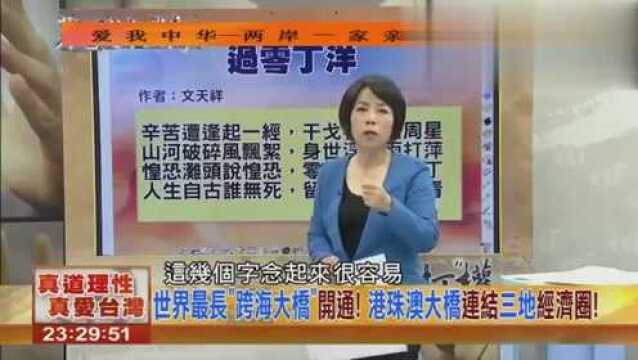 台湾频道:港珠澳大桥是桥梁界里的圣母峰,历时9年全长55公里!