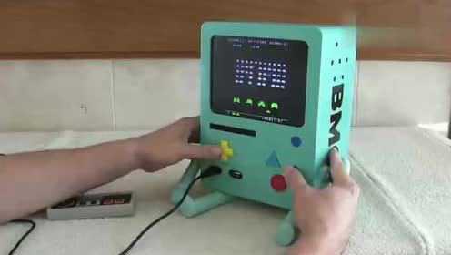 手工达人自制 超萌游戏机还会根据音频 智能识别口型想抱一个回家 - 腾讯视频