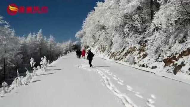 保康横冲、尧治河雪景