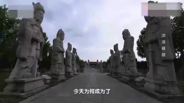 洪泽湖底出现古城,探索明祖陵沉没之谜