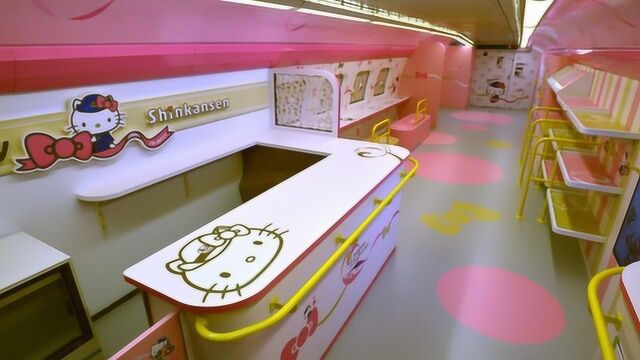 猫迷预备!JR西日本Hello Kitty彩绘列车1月29日首航