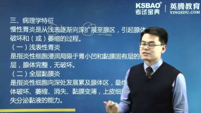 山河医学网考试宝典内科学主治医师考试:消化内科慢性胃炎二