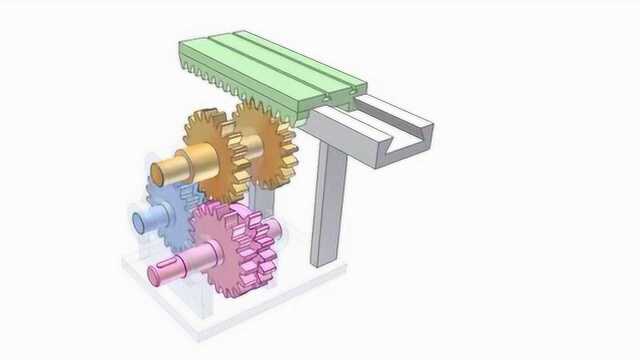 直齿轮自动换向器,见识巧妙的运行原理!